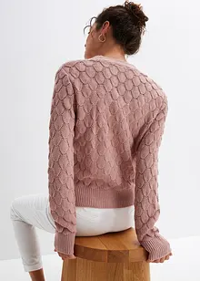 Cardigan traforato, bonprix