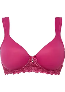 Reggiseno imbottito con ferretto e poliammide riciclata, bonprix