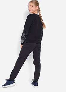 Felpa e pantaloni tuta (set 2 pezzi), bonprix