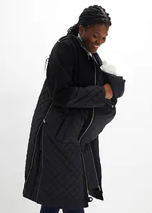 Cappotto prémaman con inserto babywearing in materiale misto, bonprix