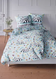 Completo letto double face 2 piazze - MARRONE - Casa - 32.00