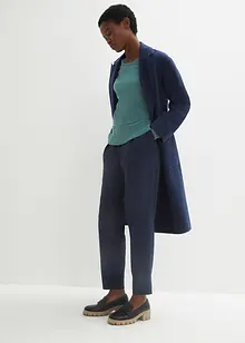 Maglione basic in filato fine con cotone riciclato, bonprix