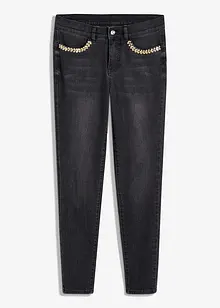 Jeans elasticizzati con dettagli decorativi, bonprix