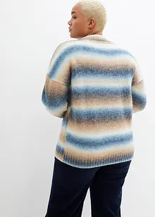 Maglione in misto lana con colori sfumati, bonprix