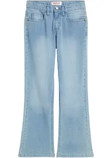 Jeans bootcut, vita media, bonprix
