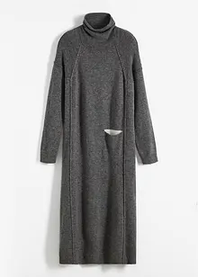 Abito in maglia a collo alto, bonprix