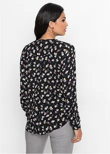 Blusa con scollo a V, bonprix