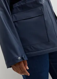 Giacca impermeabile con fodera effetto peluche, bonprix