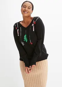 Maglione in filato fine, bonprix