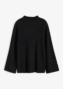 Maglione strutturato, bonprix