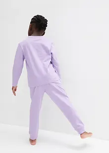 Pigiama in puro cotone biologico (set 4 pezzi), bonprix