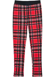 Leggings termici a quadri, bonprix