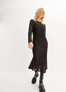 Abito midi in pizzo, bonprix