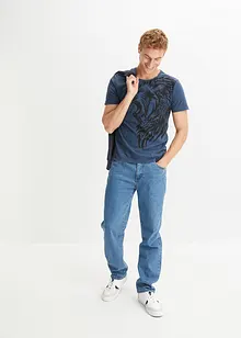 T-shirt in cotone slim fit, bonprix