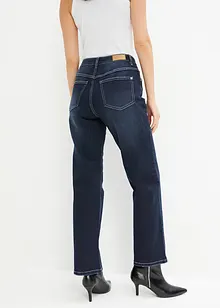 Jeans elasticizzati wide leg, vita alta, bonprix