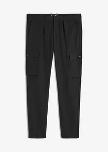 Pantaloni cargo con pinces regular fit, tapered, bpc selection