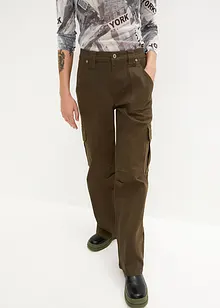 Pantaloni cargo in twill, RAINBOW