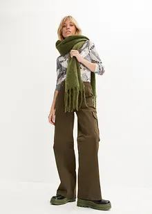 Pantaloni cargo in twill, RAINBOW