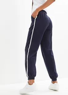 Pantaloni da jogging con bande a contrasto, bonprix