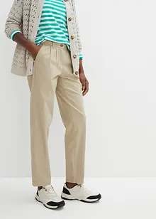 Pantaloni chino elasticizzati, bonprix