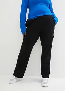 Pantaloni da jogging in misto cotone elasticizzato, bonprix