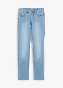 Jeans elasticizzati straight, vita media, bonprix