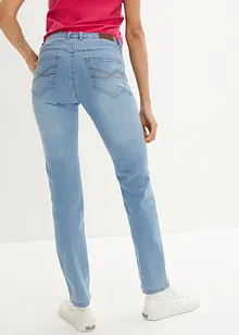 Jeans elasticizzati straight, vita media, bonprix