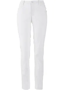 Pantaloni elasticizzati in bengalina, straight, bonprix