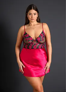 Négligé in satin, bonprix