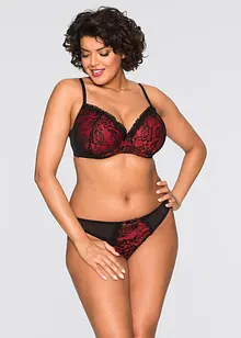 Reggiseno con coppe preformate con ferretto e perizoma (set 2 pezzi), bonprix