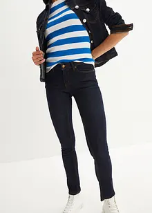 Jeans skinny elasticizzati, vita media, bonprix