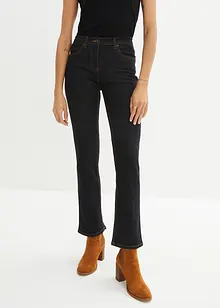 Jeans elasticizzati straight, a vita media, bonprix