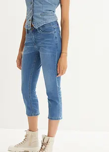 Jeans cropped elasticizzati comfort, bonprix