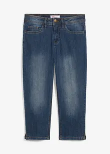 Jeans cropped slim fit, a vita media, bonprix