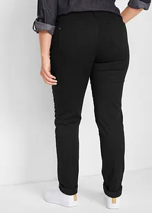 Jeans elasticizzati straight, vita media, bonprix
