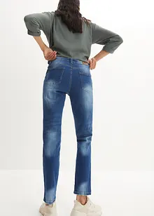 Jeans elasticizzati boyfriend, vita media, bonprix