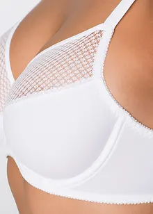 Reggiseno minimizer con mesh, bonprix