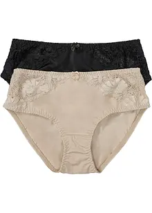 Slip alto (pacco da 2), bonprix