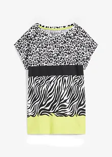 Maglia in fantasia animalier, bonprix