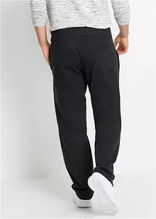 Pantaloni da jogging con dettagli sportivi in puro cotone biologico, bonprix
