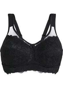 Reggiseno contenitivo senza ferretto con spalline imbottite, bonprix