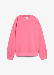 Felpa oversize in puro cotone, bonprix
