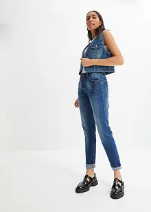 Jeans boyfriend, vita media, bonprix