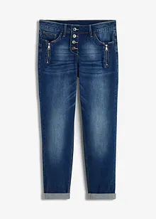 Jeans boyfriend, vita media, bonprix