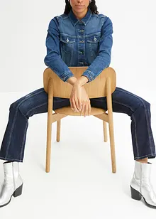 Jeans bootcut elasticizzati, vita media, bonprix