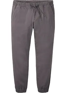 Pantaloni chino elasticizzati con elastico in vita relaxed fit, straight, bonprix