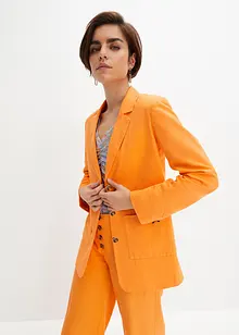 Blazer in misto lino, bpc bonprix collection