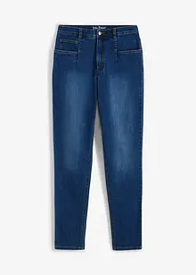 Mom jeans elasticizzati, a vita alta, bonprix
