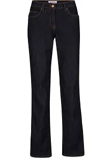Jeans elasticizzati straight, vita media, bonprix