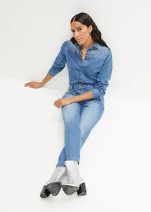 Tuta in jeans elasticizzata, John Baner JEANSWEAR